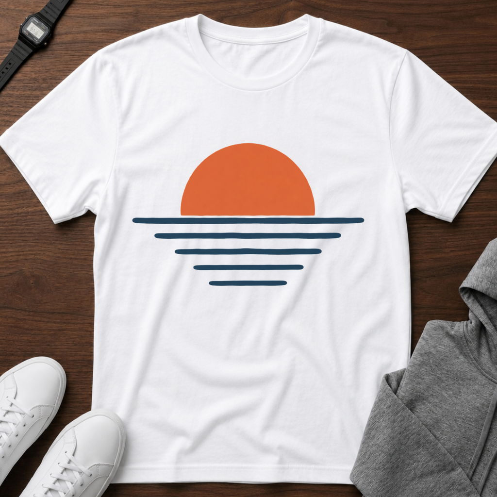 Minimal Sunset T-Shirt