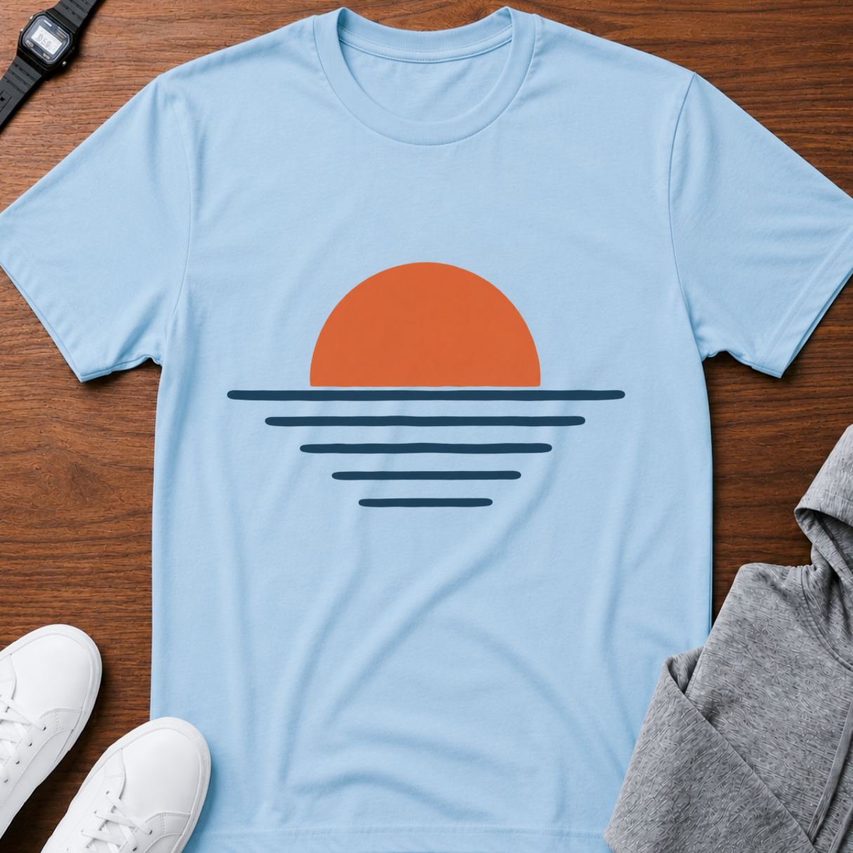 Minimal Sunset T-Shirt