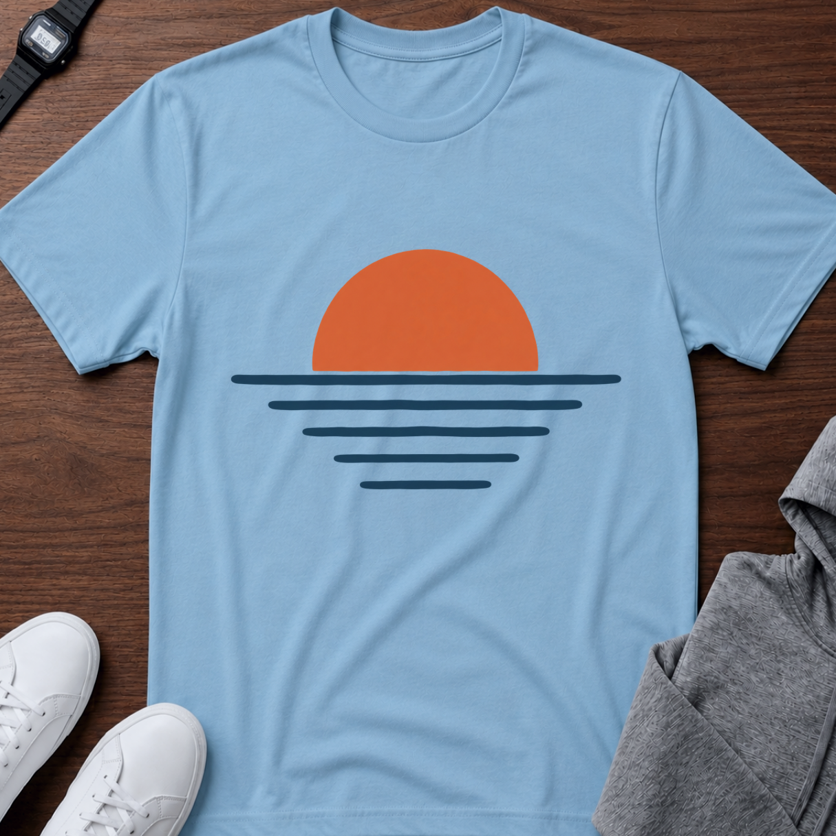 Minimal Sunset T-Shirt