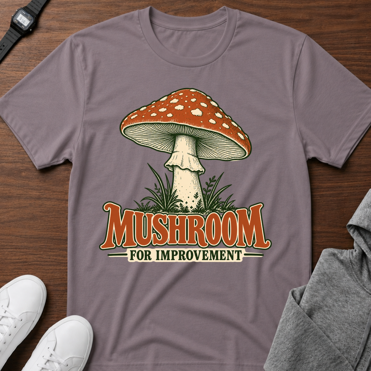 Mushroom for Improvement Tee