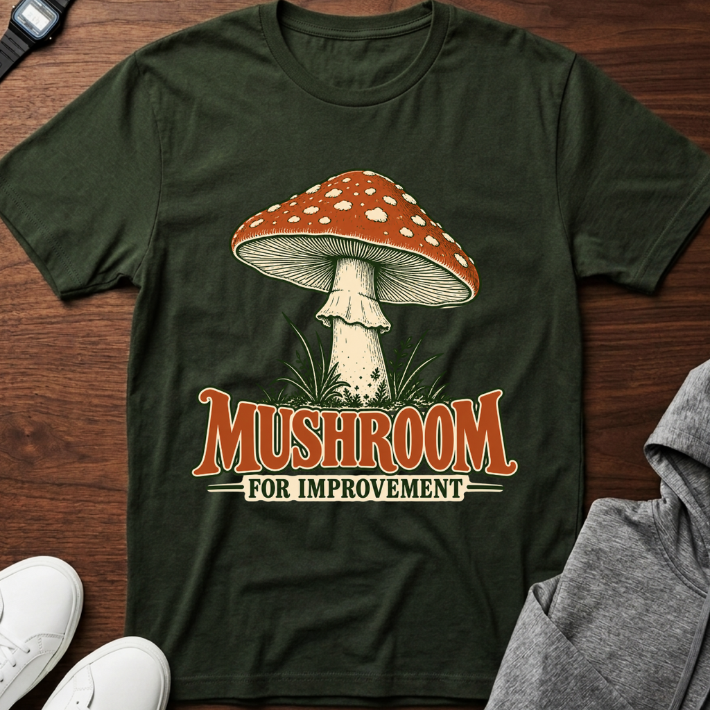 Mushroom for Improvement Tee