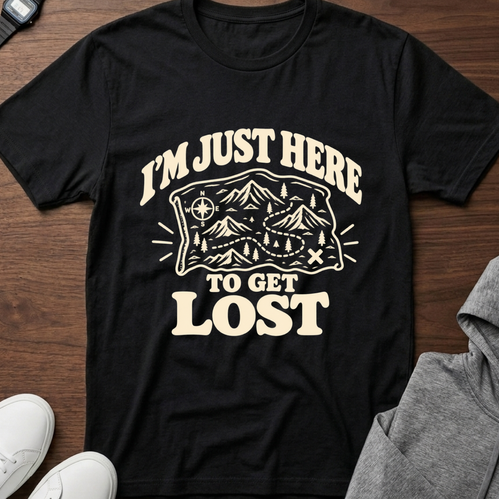 I'm Just Here to Get Lost T-Shirt
