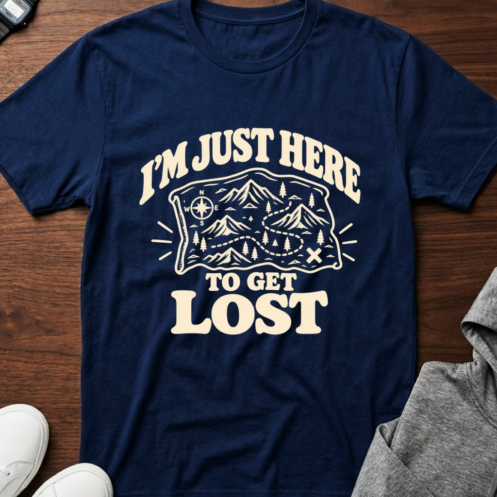 I'm Just Here to Get Lost T-Shirt