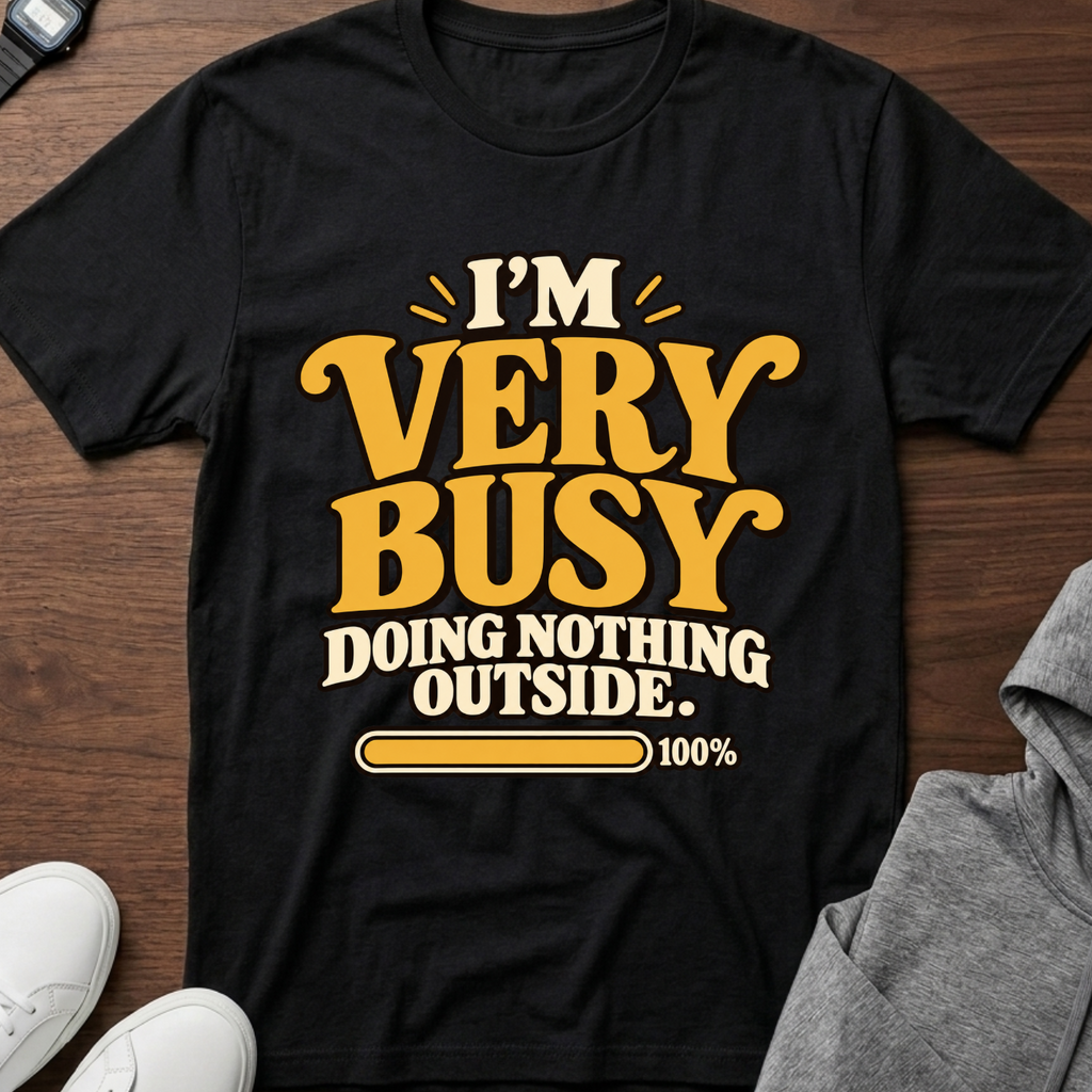 I’m Very Busy Doing Nothing T-Shirt