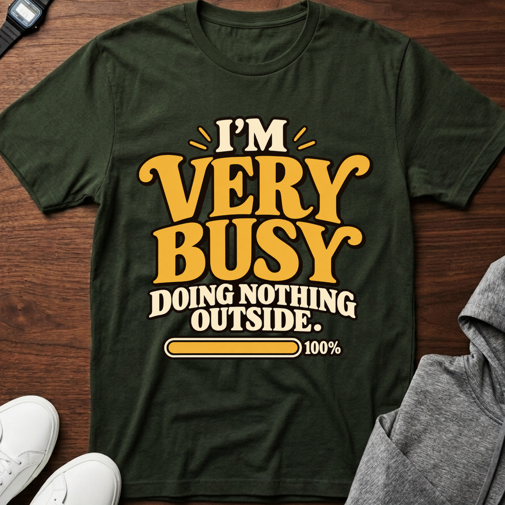 I’m Very Busy Doing Nothing T-Shirt