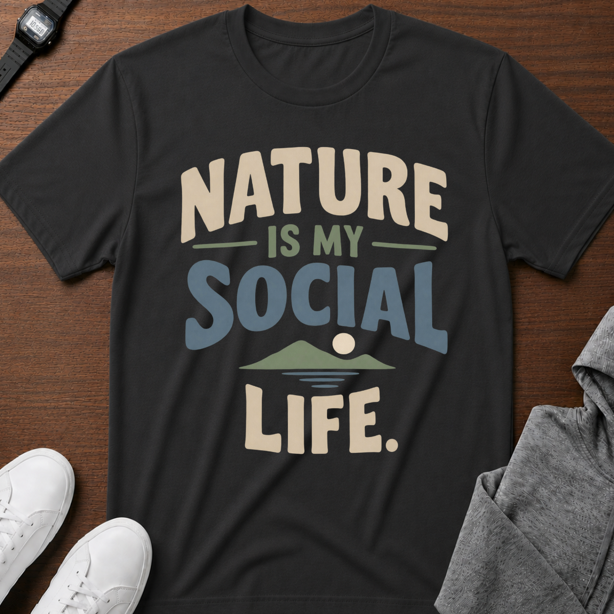 Nature Is My Social Life T-Shirt
