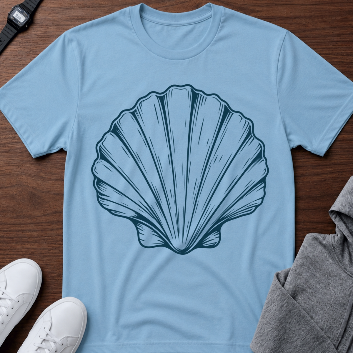 Seashell Sketch T-Shirt