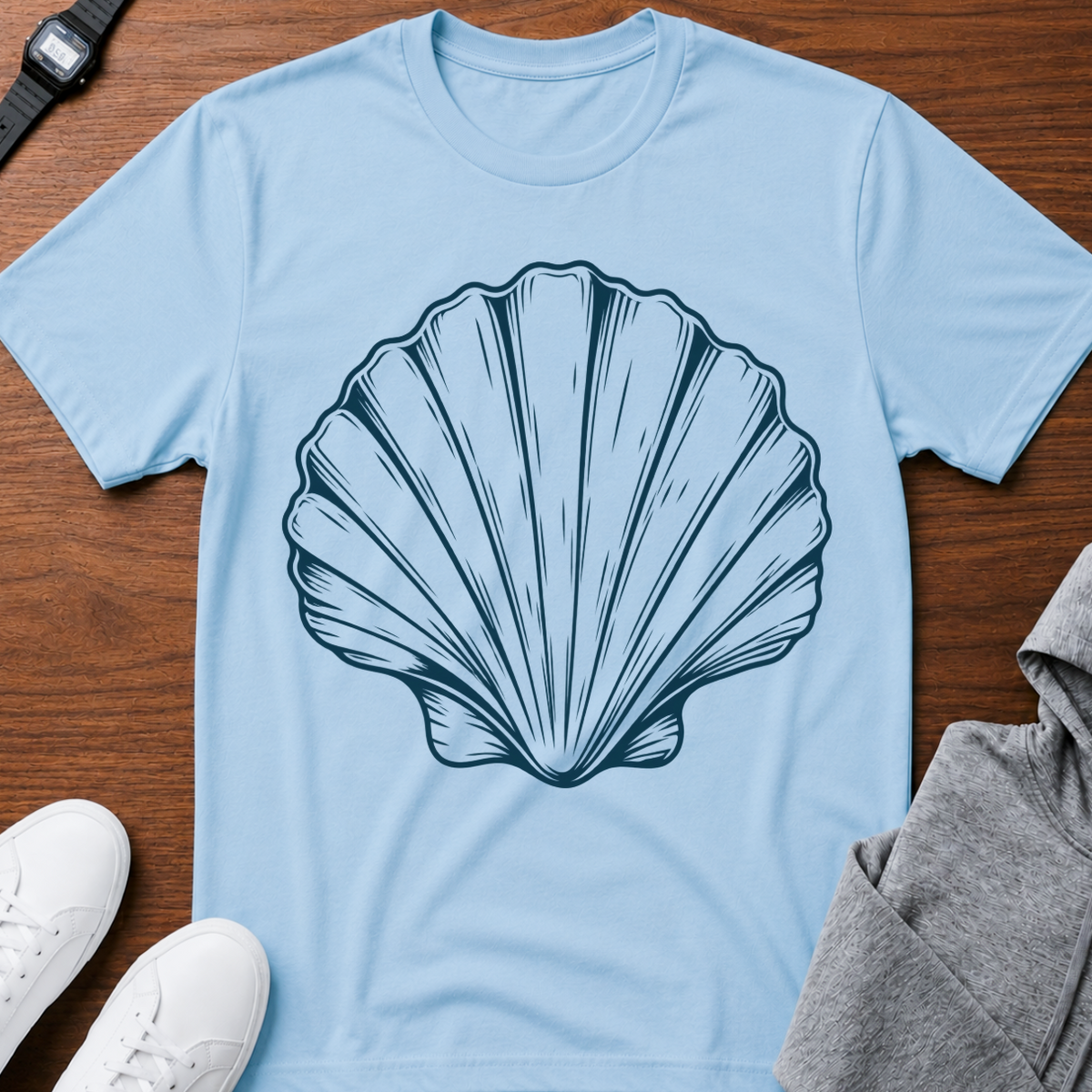 Seashell Sketch T-Shirt