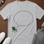 Camping Chair Speech Bubble T‑Shirt
