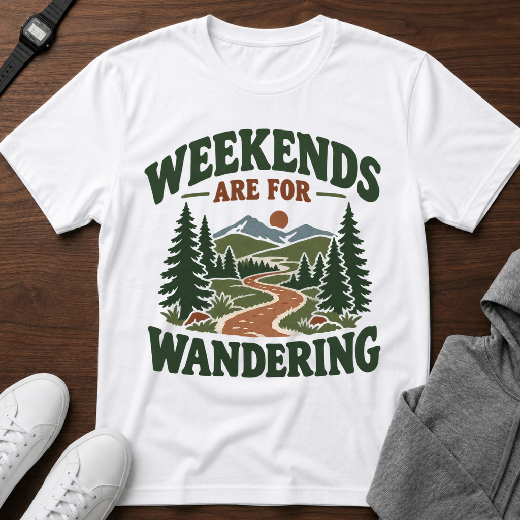 Weekends Are for Wandering T-Shirt