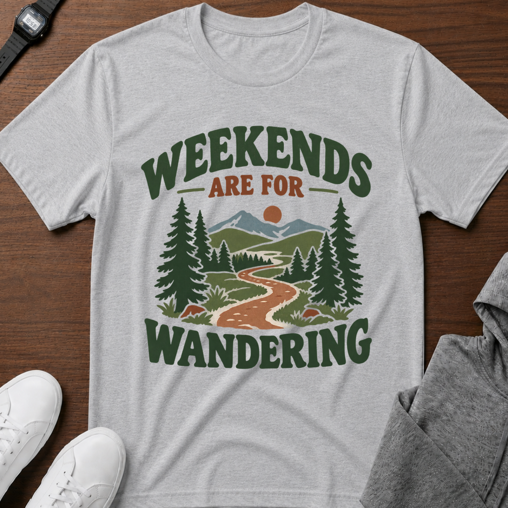 Weekends Are for Wandering T-Shirt