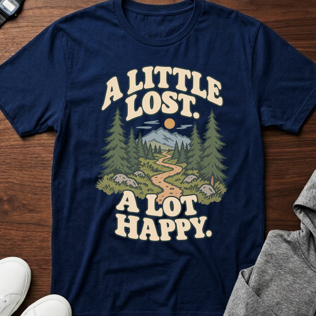 A Little Lost. A Lot Happy
