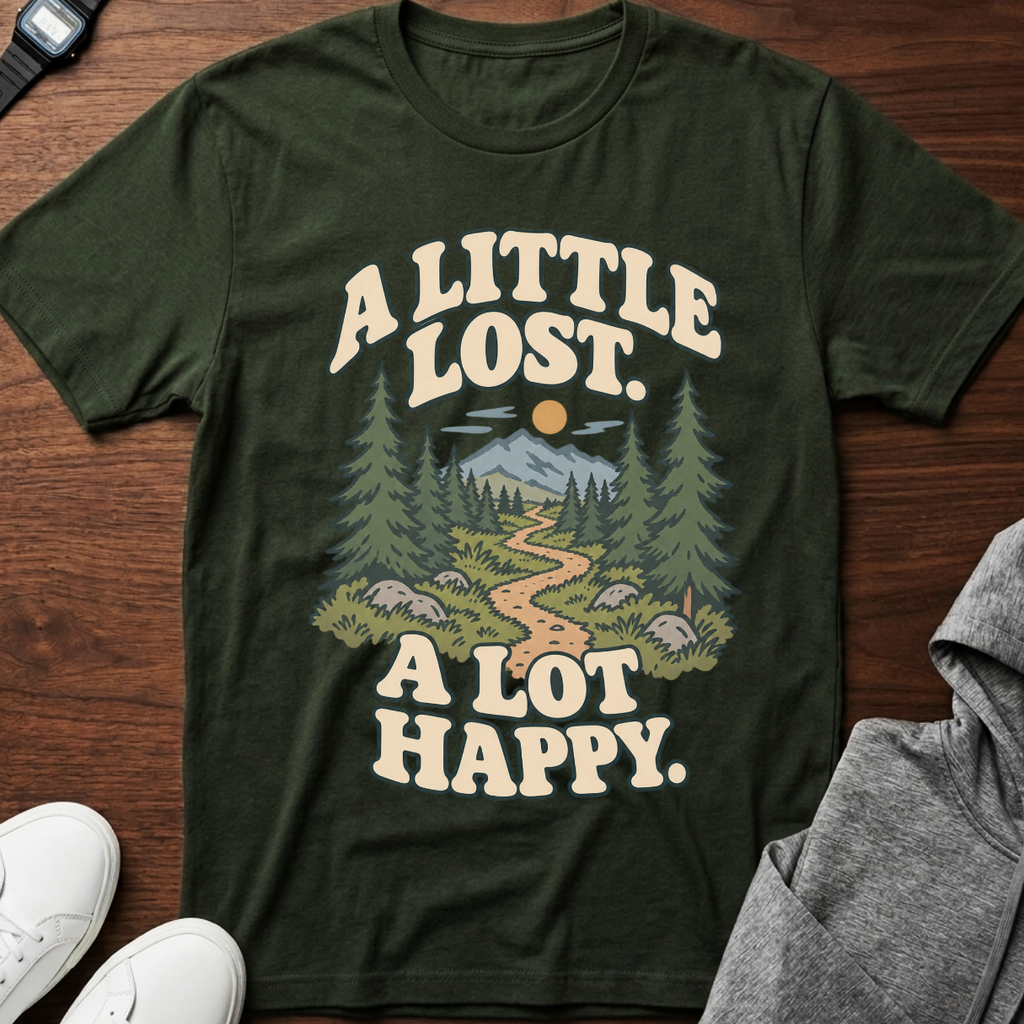 A Little Lost. A Lot Happy