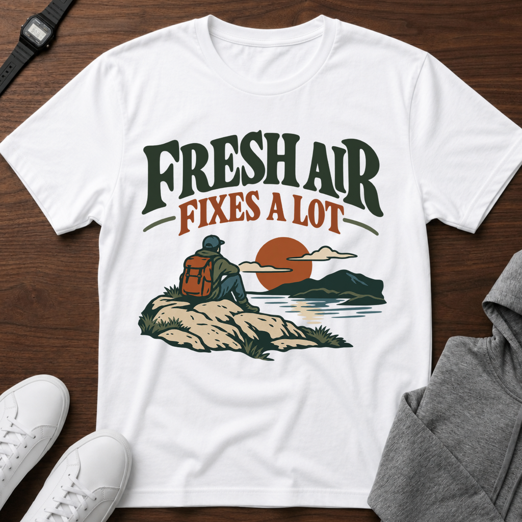 Fresh Air Fixes A Lot T-Shirt