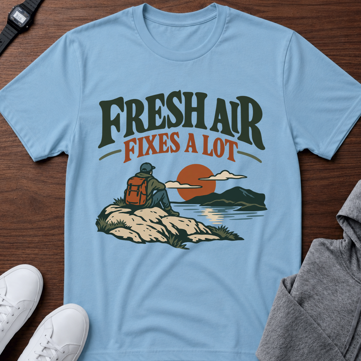 Fresh Air Fixes A Lot T-Shirt