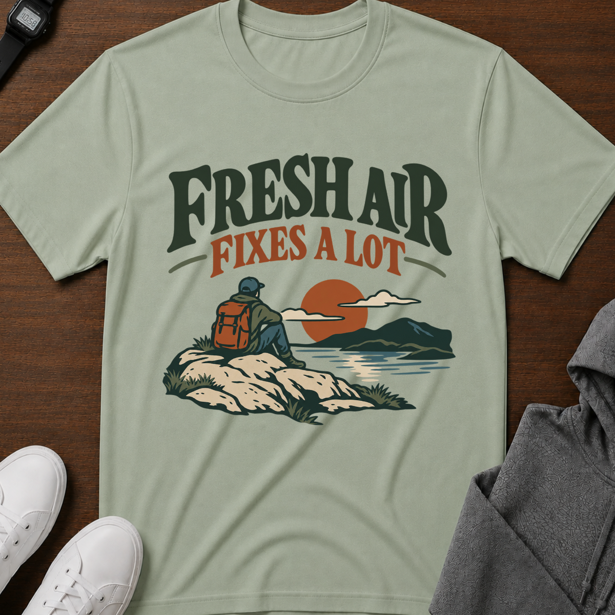 Fresh Air Fixes A Lot T-Shirt