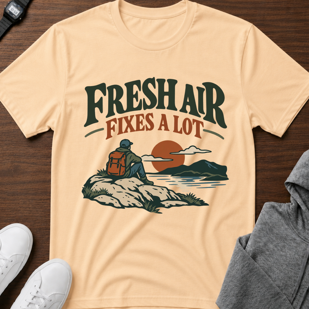 Fresh Air Fixes A Lot T-Shirt