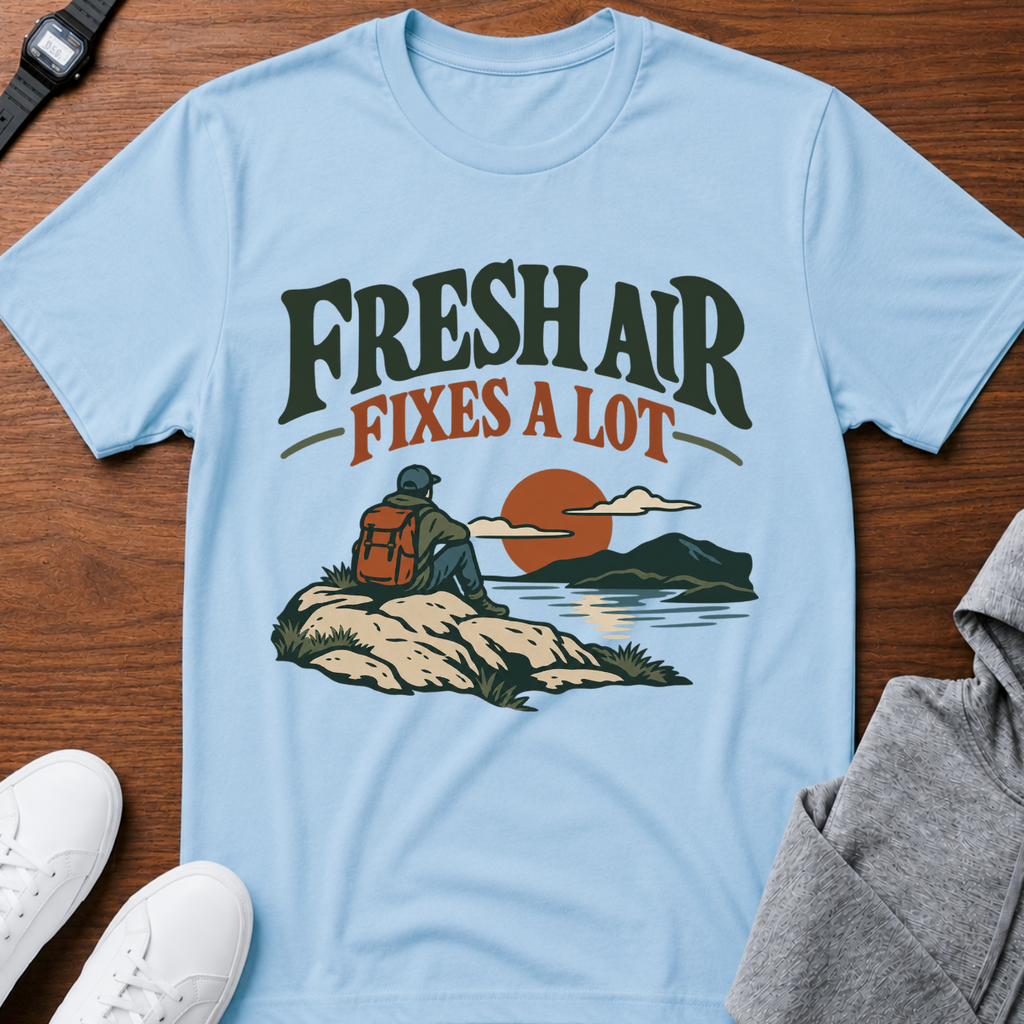 Fresh Air Fixes A Lot T-Shirt