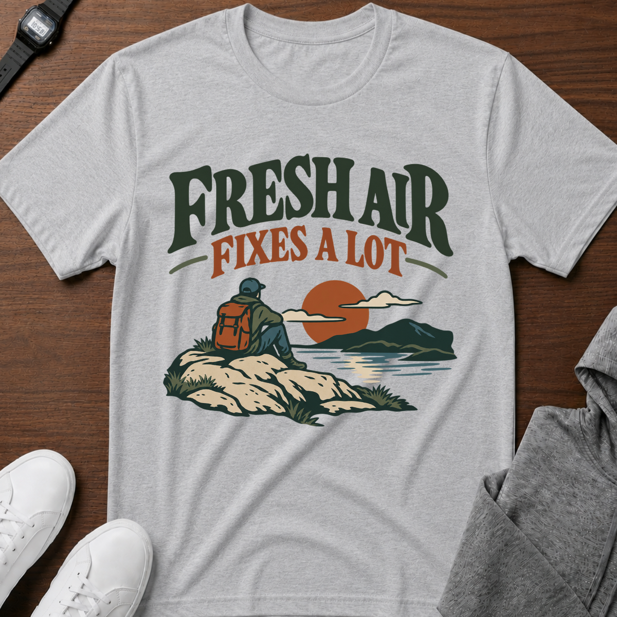 Fresh Air Fixes A Lot T-Shirt