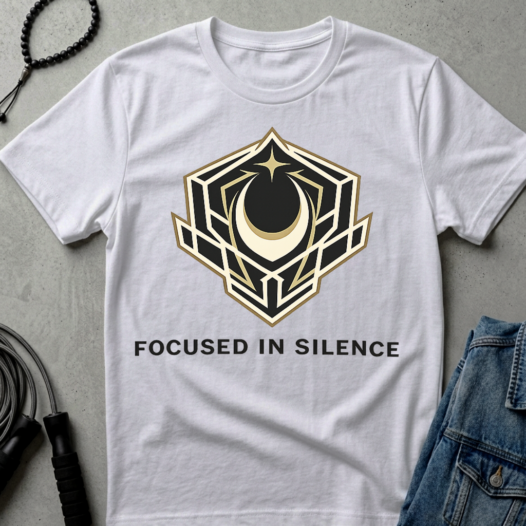 focused in silence