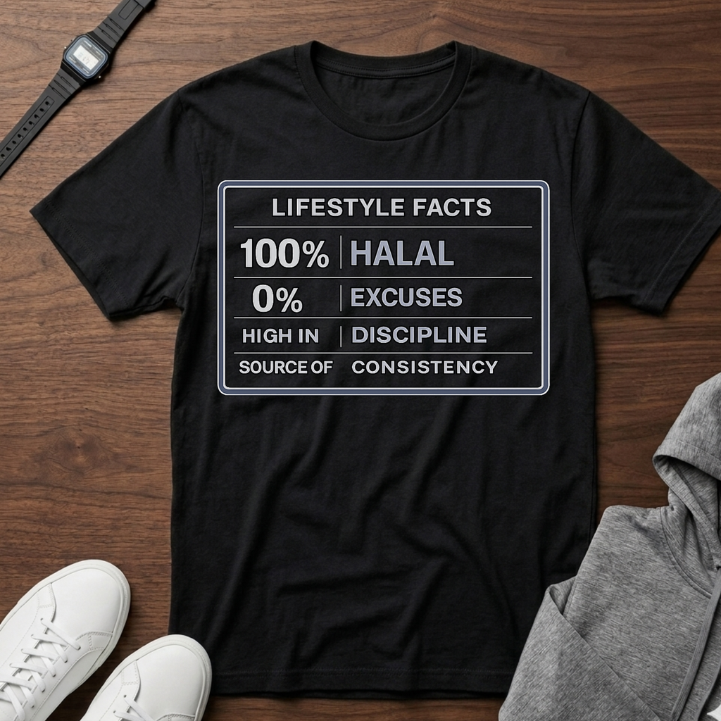 Halal Lifestyle Facts Tee