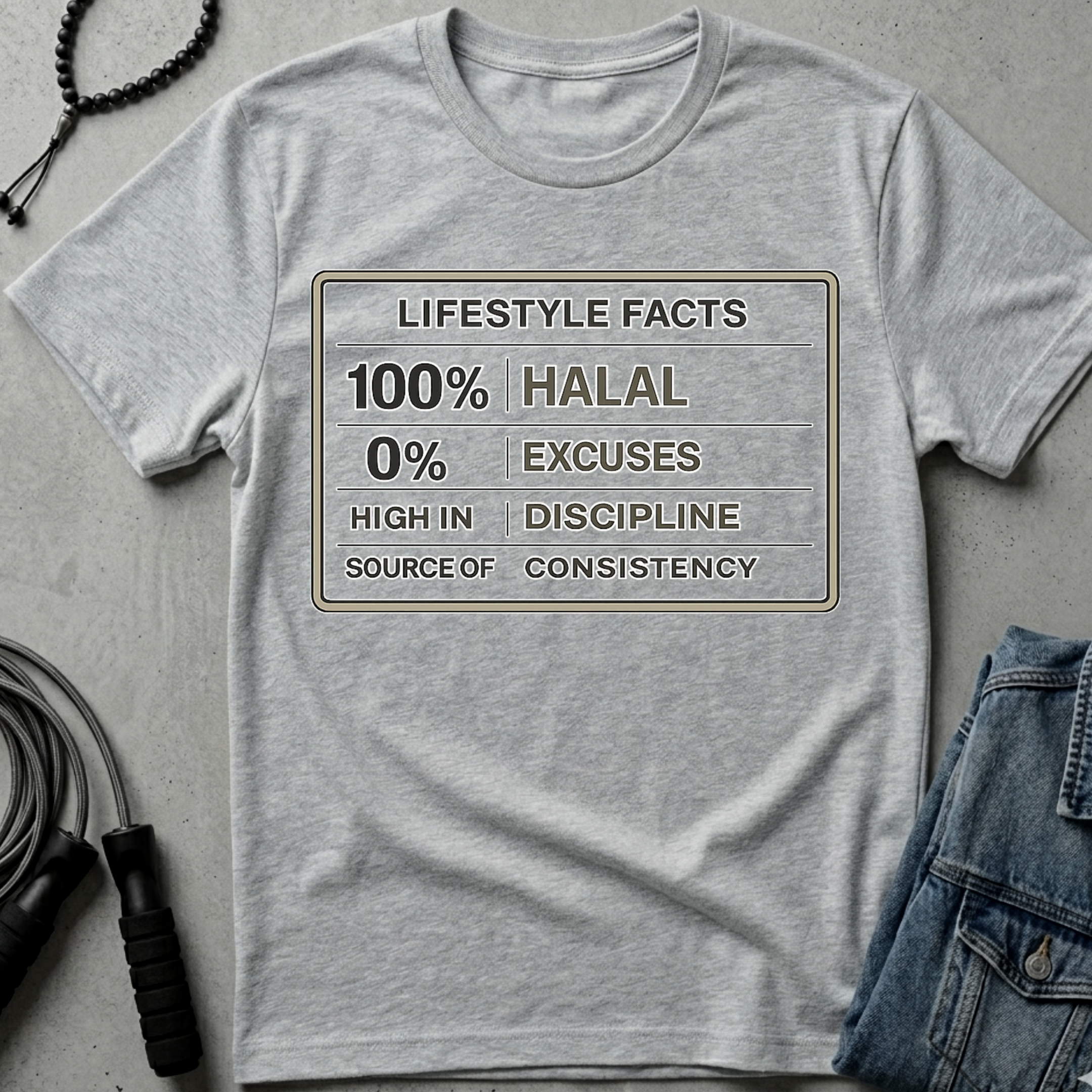 Halal Lifestyle Facts Tee