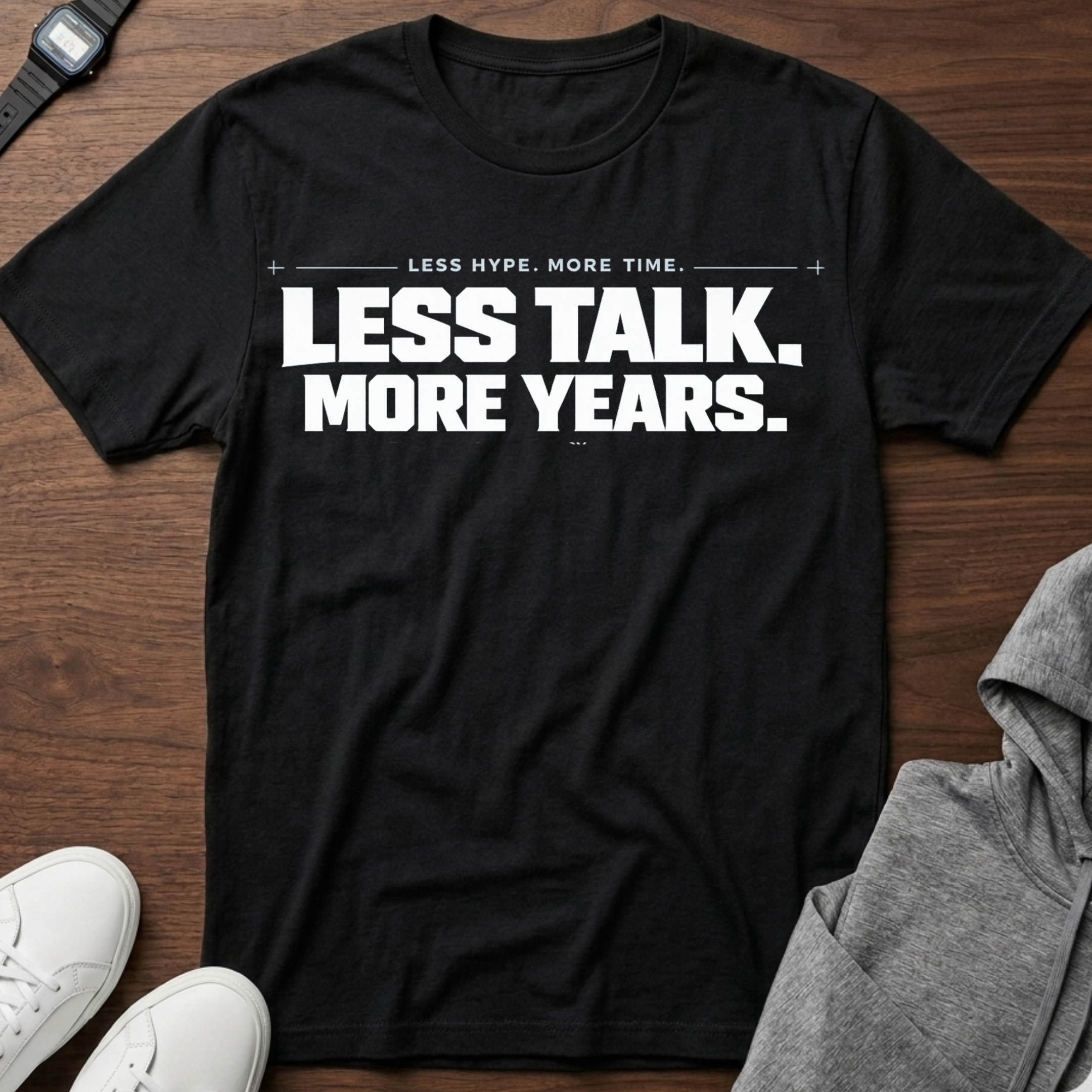 less talk more years T-Shirt