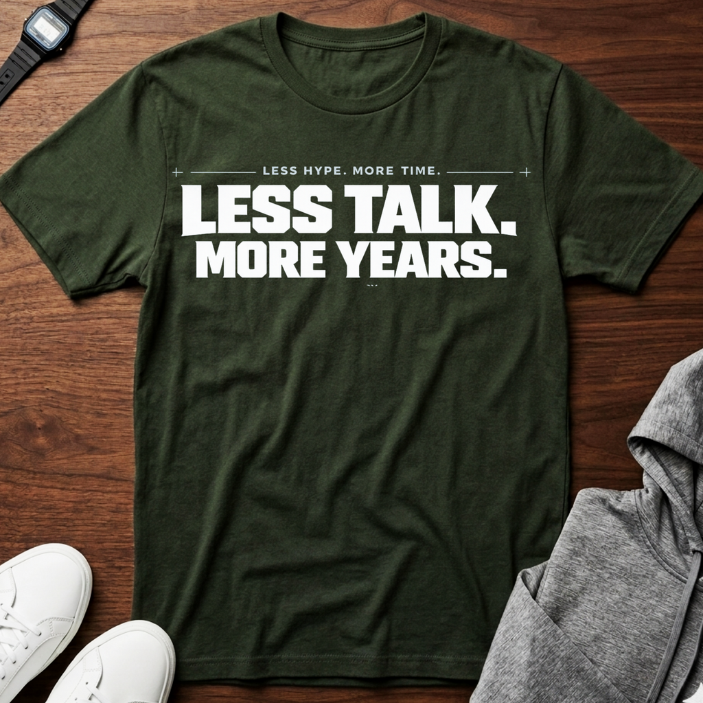less talk more years T-Shirt